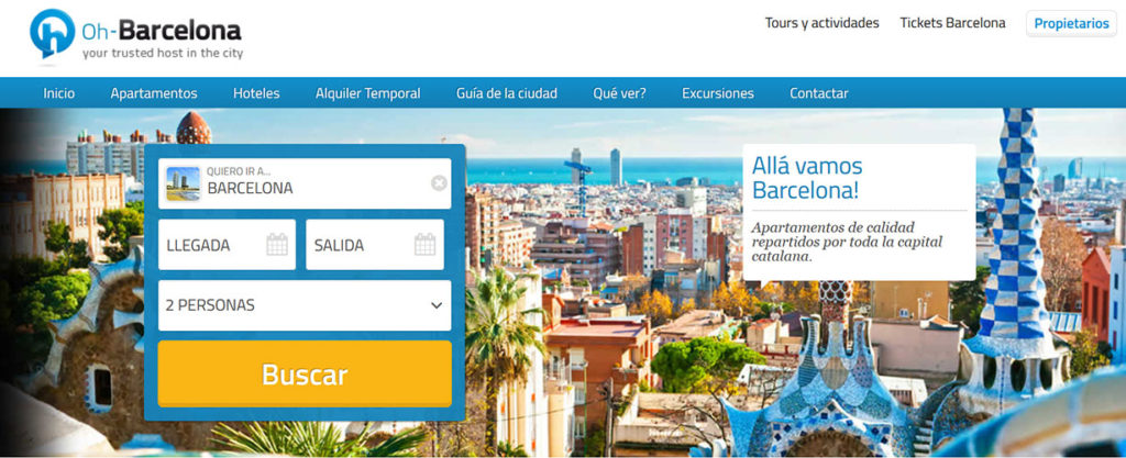 alquiler vacacional en barcelona